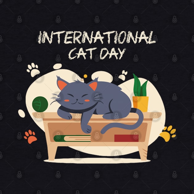 International cat day by kiwodesign